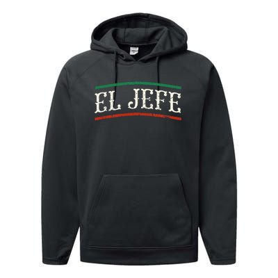 El Jefe Spanish Performance Fleece Hoodie