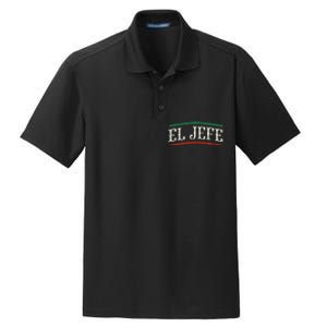 El Jefe Spanish Dry Zone Grid Polo