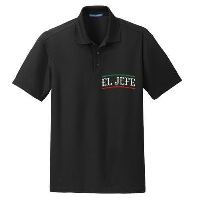 El Jefe Spanish Dry Zone Grid Polo