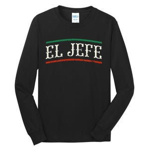 El Jefe Spanish Tall Long Sleeve T-Shirt