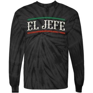 El Jefe Spanish Tie-Dye Long Sleeve Shirt