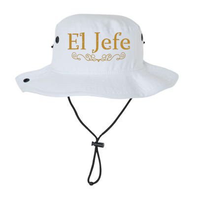 El Jefe The Boss In Spanish Funny Mexican Boss Gift Legacy Cool Fit Booney Bucket Hat