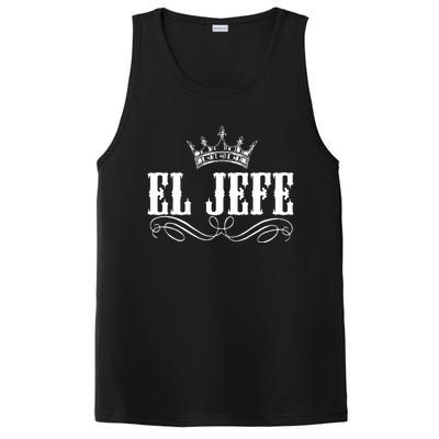 EL JEFE The Boss The King Mexican PosiCharge Competitor Tank