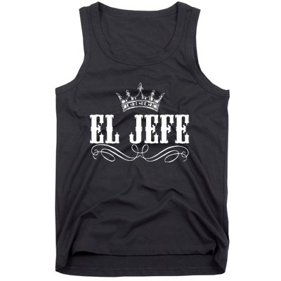 EL JEFE The Boss The King Mexican Tank Top