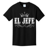 EL JEFE The Boss The King Mexican Kids T-Shirt