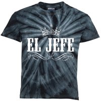 EL JEFE The Boss The King Mexican Kids Tie-Dye T-Shirt