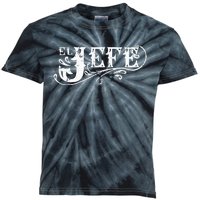 El Jefe The Boss In Spanish Funny Mexican Quote Kids Tie-Dye T-Shirt