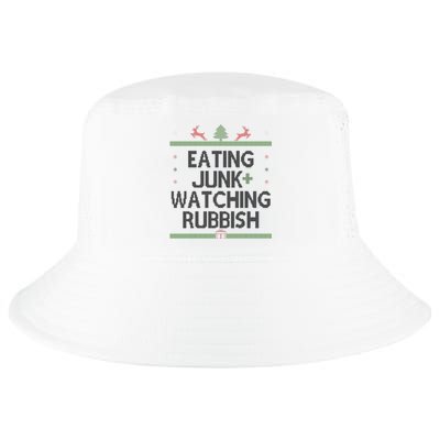 Eating Junk Watching Rubbish Funny Christmas Cool Comfort Performance Bucket Hat