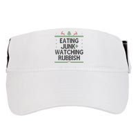 Eating Junk Watching Rubbish Funny Christmas Adult Drive Performance Visor