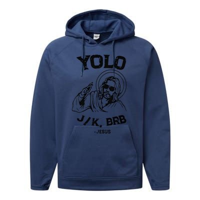 Easter Jesus Y.Olo Jk Brb Performance Fleece Hoodie