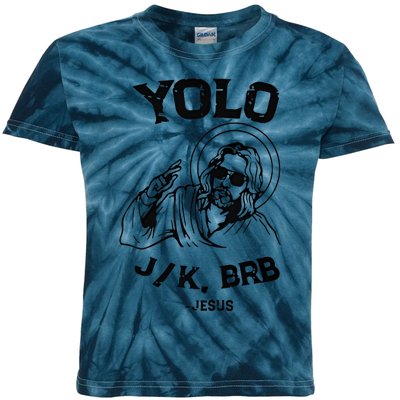 Easter Jesus Y.Olo Jk Brb Kids Tie-Dye T-Shirt