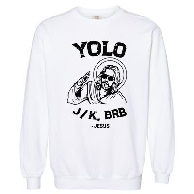 Easter Jesus Y.Olo Jk Brb Garment-Dyed Sweatshirt