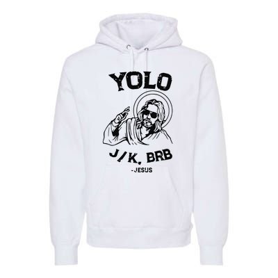 Easter Jesus Y.Olo Jk Brb Premium Hoodie