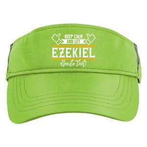 Ezekiel Keep Calm And Let Ezekiel Handle That Gift Adult Drive Performance Visor