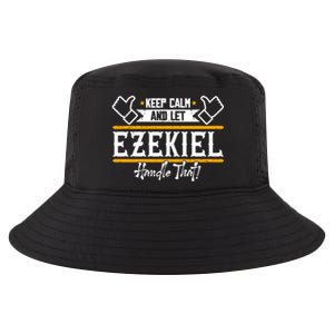 Ezekiel Keep Calm And Let Ezekiel Handle That Gift Cool Comfort Performance Bucket Hat