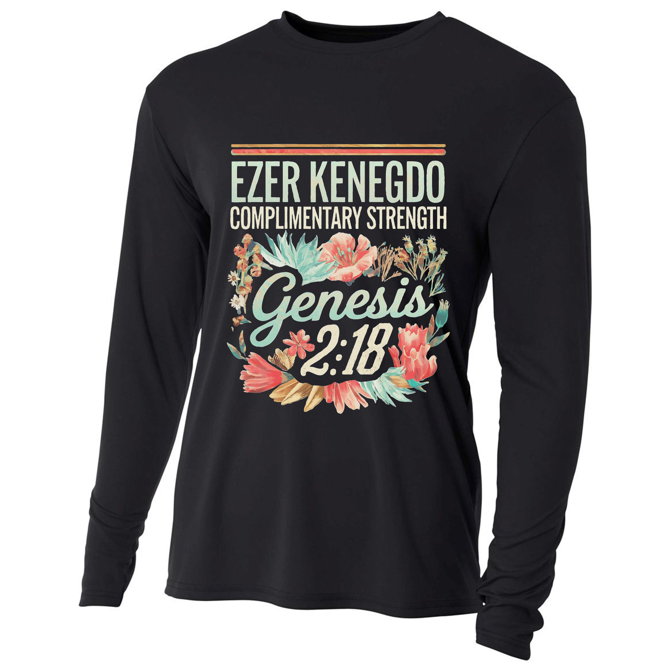 Ezer Kenegdo Complimentary Strength 218 Cooling Performance Long Sleeve Crew