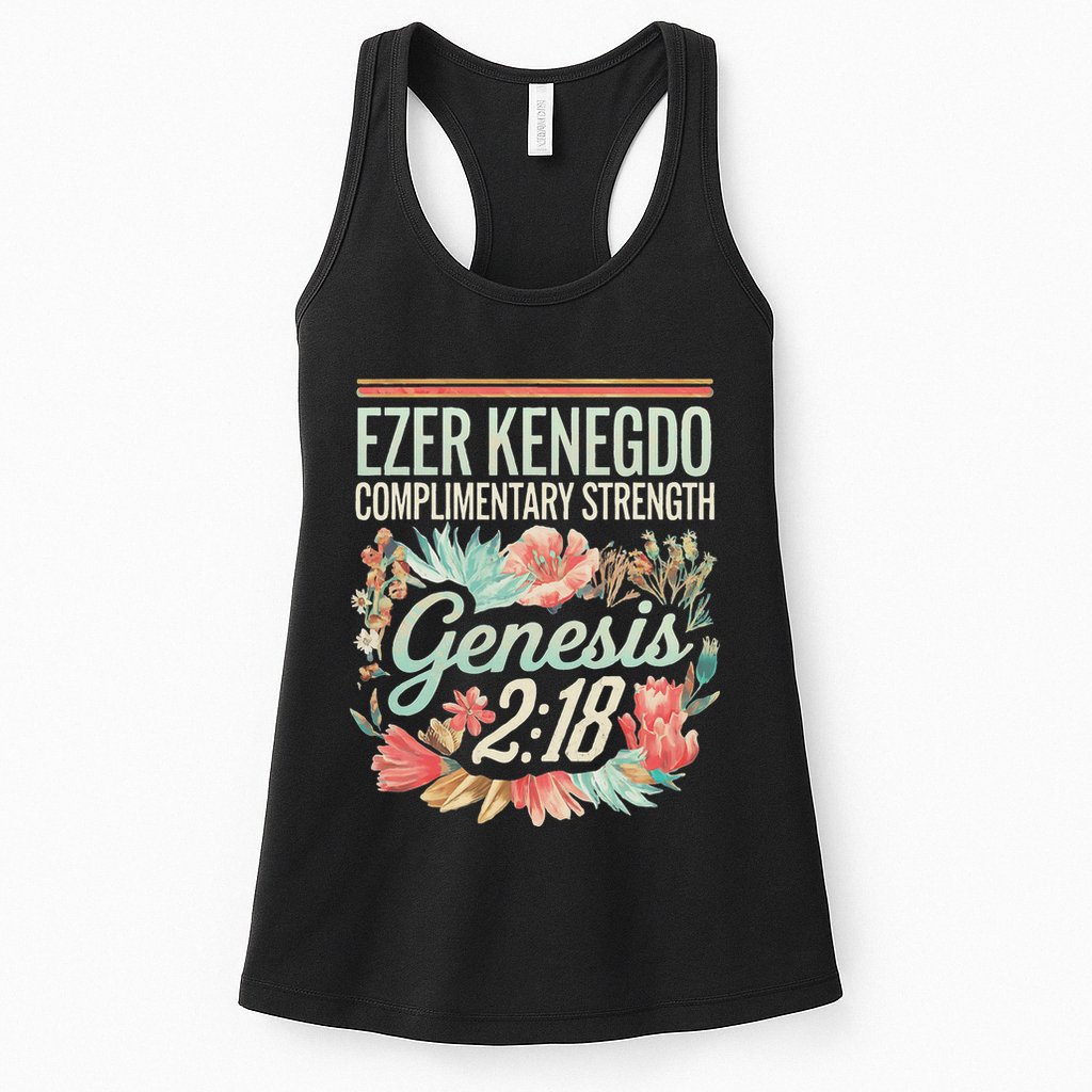 Ezer Kenegdo Complimentary Strength 218 Womens Tank Top