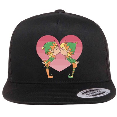 Elf's Kissing Flatbill Hat