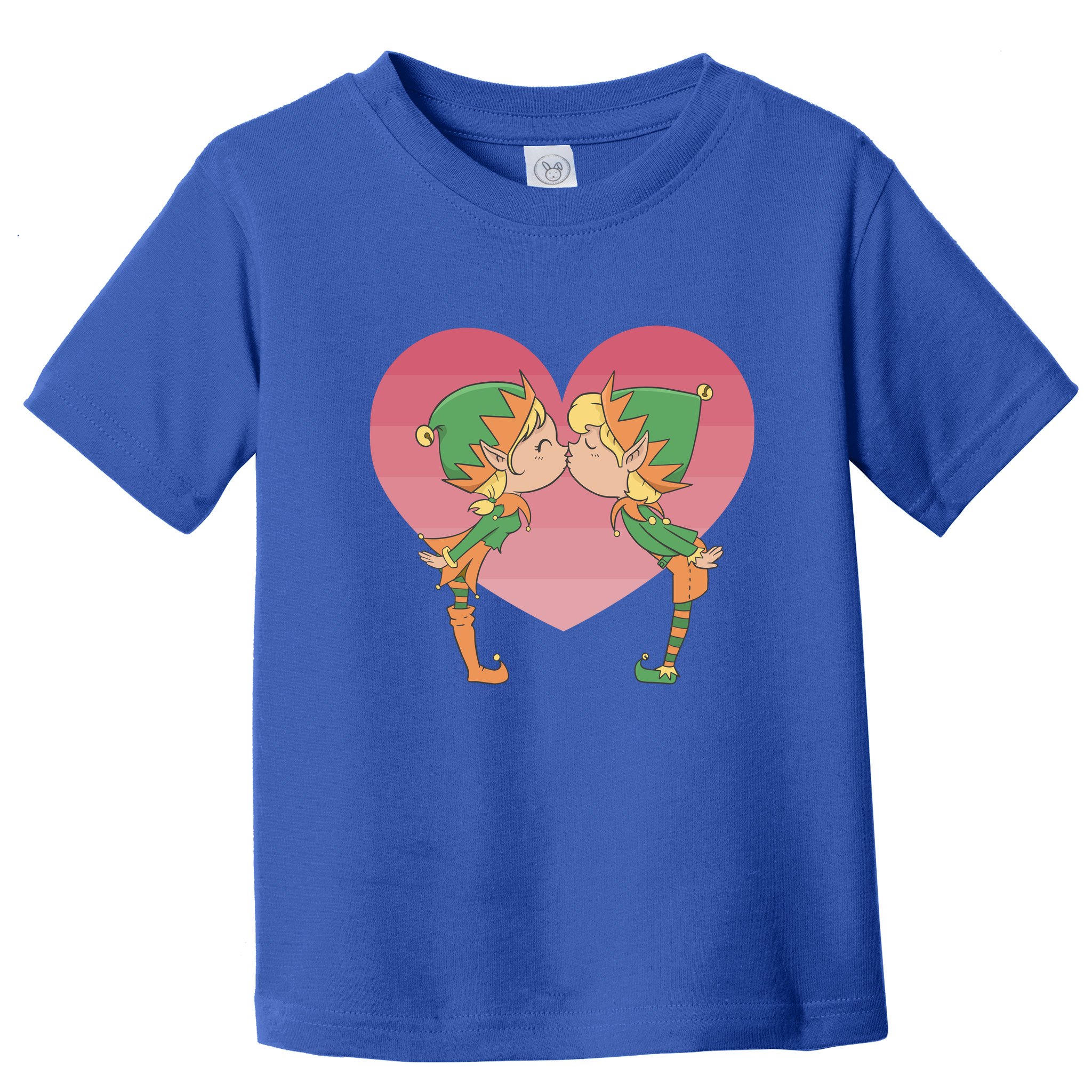Elf's Kissing Toddler T-Shirt