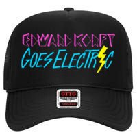 Edward Korft Goes Electric Edward Korft Merch High Crown Mesh Back Trucker Hat