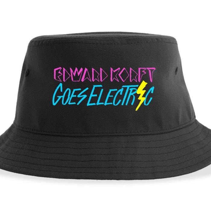 Edward Korft Goes Electric Edward Korft Merch Sustainable Bucket Hat