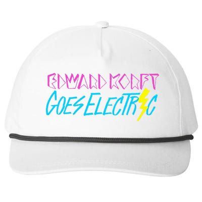 Edward Korft Goes Electric Edward Korft Merch Snapback Five-Panel Rope Hat