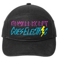 Edward Korft Goes Electric Edward Korft Merch 7-Panel Snapback Hat