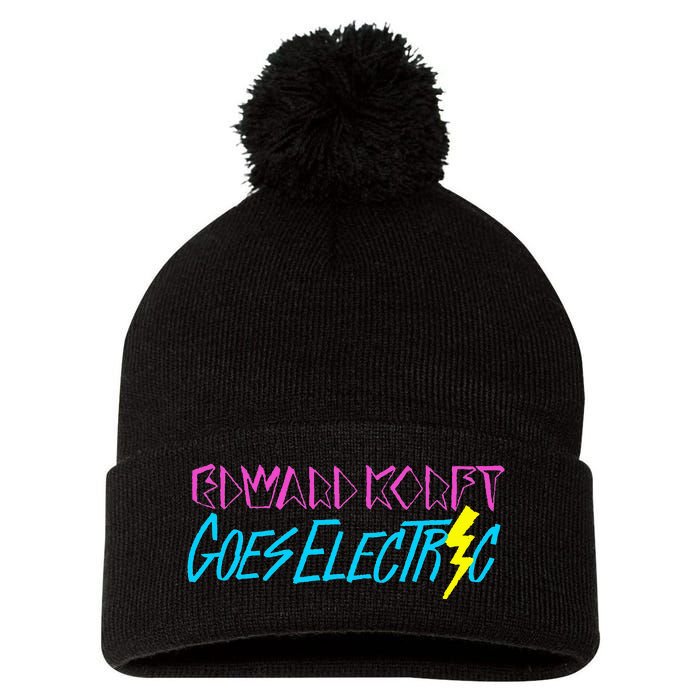 Edward Korft Goes Electric Edward Korft Merch Pom Pom 12in Knit Beanie