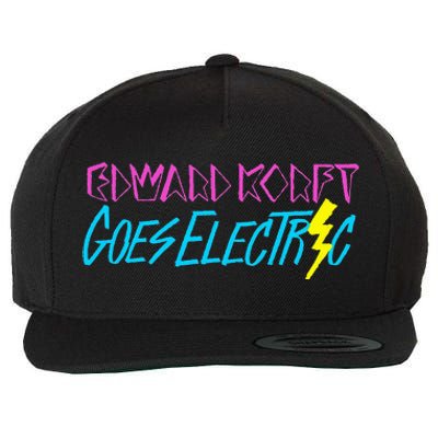 Edward Korft Goes Electric Edward Korft Merch Wool Snapback Cap