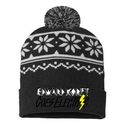 Edward Korft Goes Electric Edward Korft Merch USA-Made Snowflake Beanie