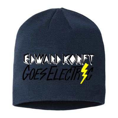 Edward Korft Goes Electric Edward Korft Merch Sustainable Beanie