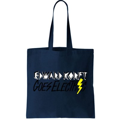 Edward Korft Goes Electric Edward Korft Merch Tote Bag