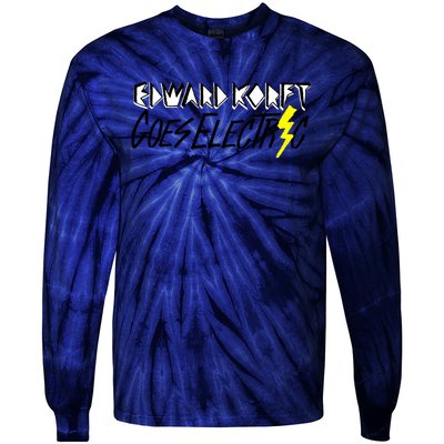 Edward Korft Goes Electric Edward Korft Merch Tie-Dye Long Sleeve Shirt