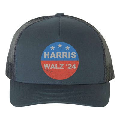 Elect Kamala Harris And Vice President Tim Walz Distressed Gift Yupoong Adult 5-Panel Trucker Hat