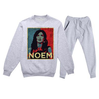 Elect Kristi Noem South Dakota Governor For President 2024 Premium Crewneck Sweatsuit Set