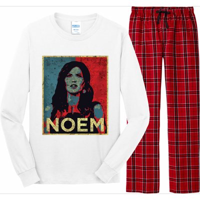 Elect Kristi Noem South Dakota Governor For President 2024 Long Sleeve Pajama Set