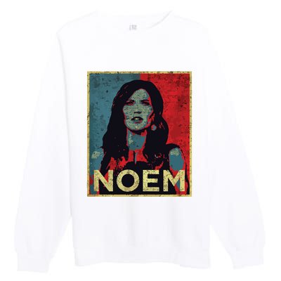 Elect Kristi Noem South Dakota Governor For President 2024 Premium Crewneck Sweatshirt