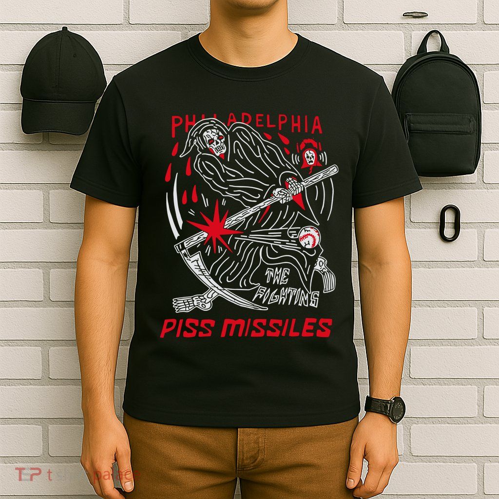 Eric Kenney Philadelphia The Fighting Piss Missiles T-Shirt