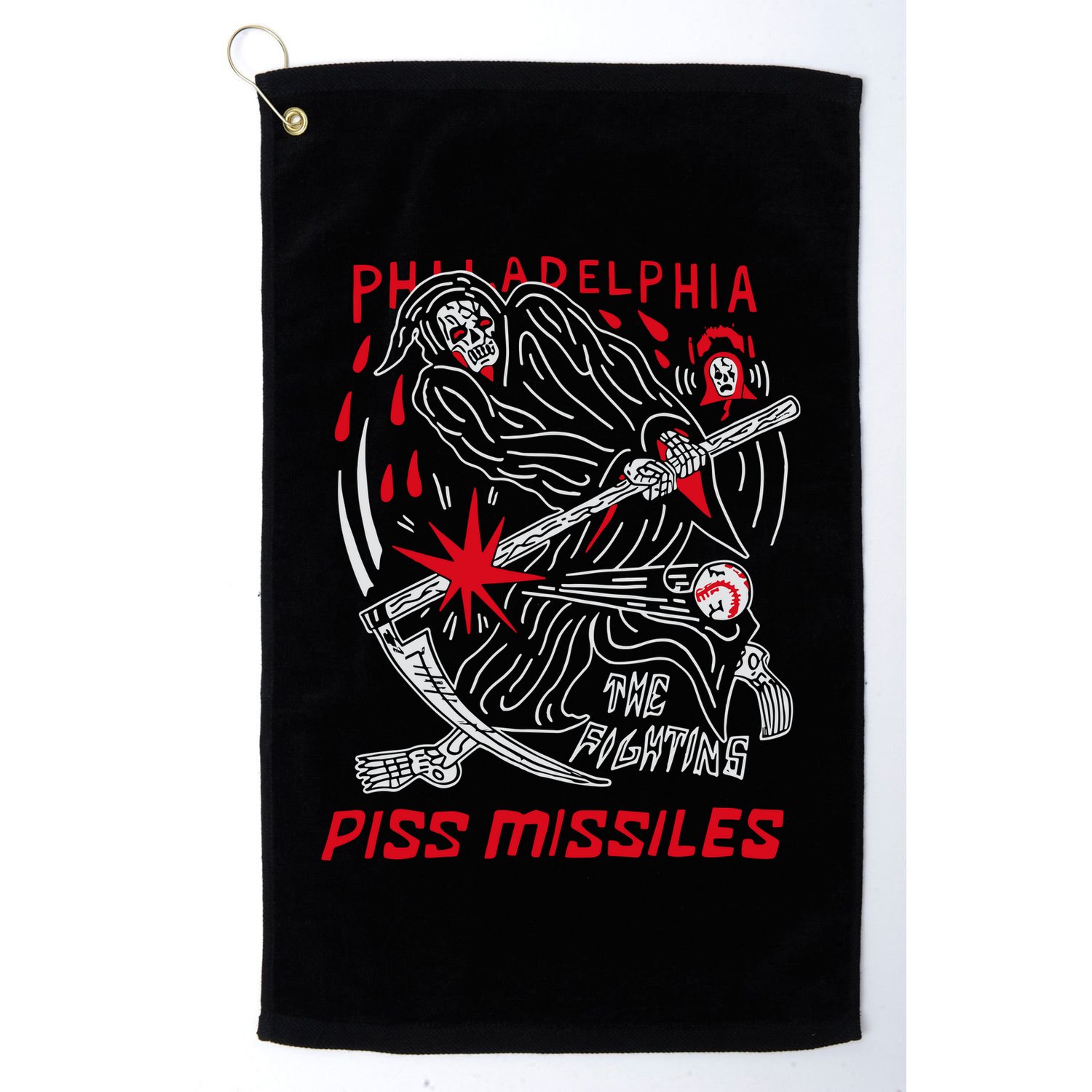 Eric Kenney Philadelphia The Fighting Piss Missiles Golf Towel