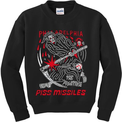 Eric Kenney Philadelphia The Fighting Piss Missiles Kids Sweatshirt