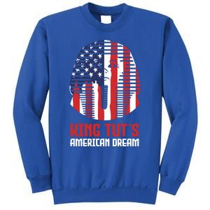 Egyptian King Statue Funny King Tut's American Dream Gift Sweatshirt