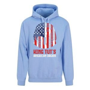 Egyptian King Statue Funny King Tut's American Dream Gift Unisex Surf Hoodie