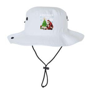 Every Knee Shall Bow Jesus Kneeling Santa Gift Legacy Cool Fit Booney Bucket Hat