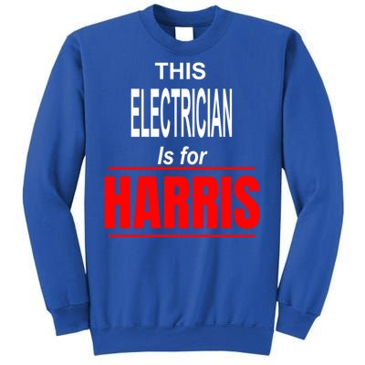 Electrician Kamala Supports Harris President 2024 Harris Gift Sweatshirt