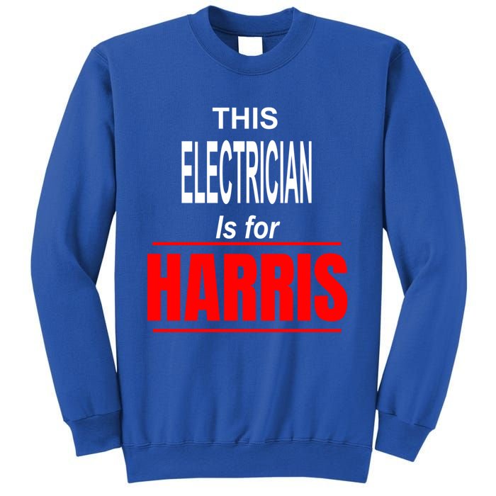 Electrician Kamala Supports Harris President 2024 Harris Gift Sweatshirt