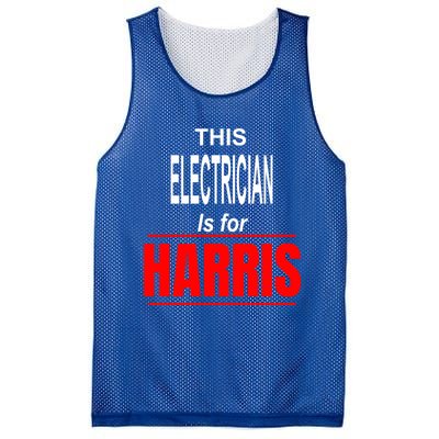 Electrician Kamala Supports Harris President 2024 Harris Gift Mesh Reversible Basketball Jersey Tank