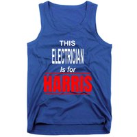 Electrician Kamala Supports Harris President 2024 Harris Gift Tank Top