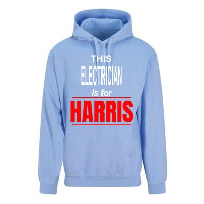 Electrician Kamala Supports Harris President 2024 Harris Gift Unisex Surf Hoodie