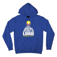 Every Knee Shall Bow Jesus Is Lord Christian Worship Hoodie