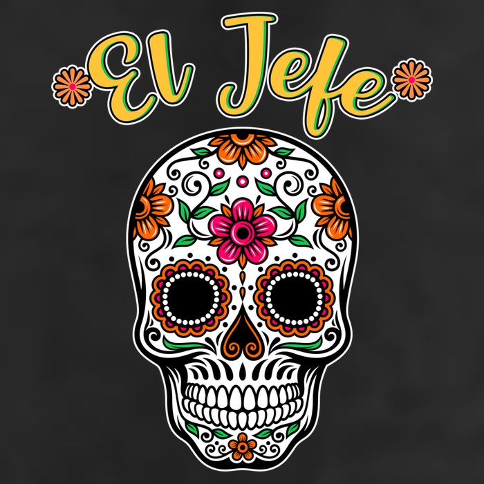 El Jefe Dia De Los Muertos Cool Comfort Performance Bucket Hat